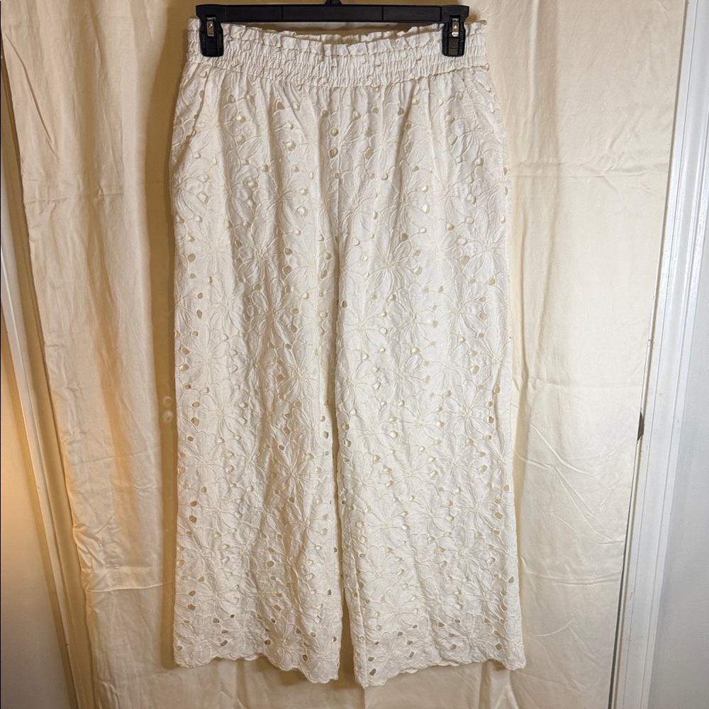 JODIFL Cream Eyelet Two-Piece Set - Picture 3 of 5